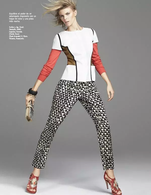 Maryna Linchuk ka David Roemer bakeng sa El Libro Amarillo S/S 2012