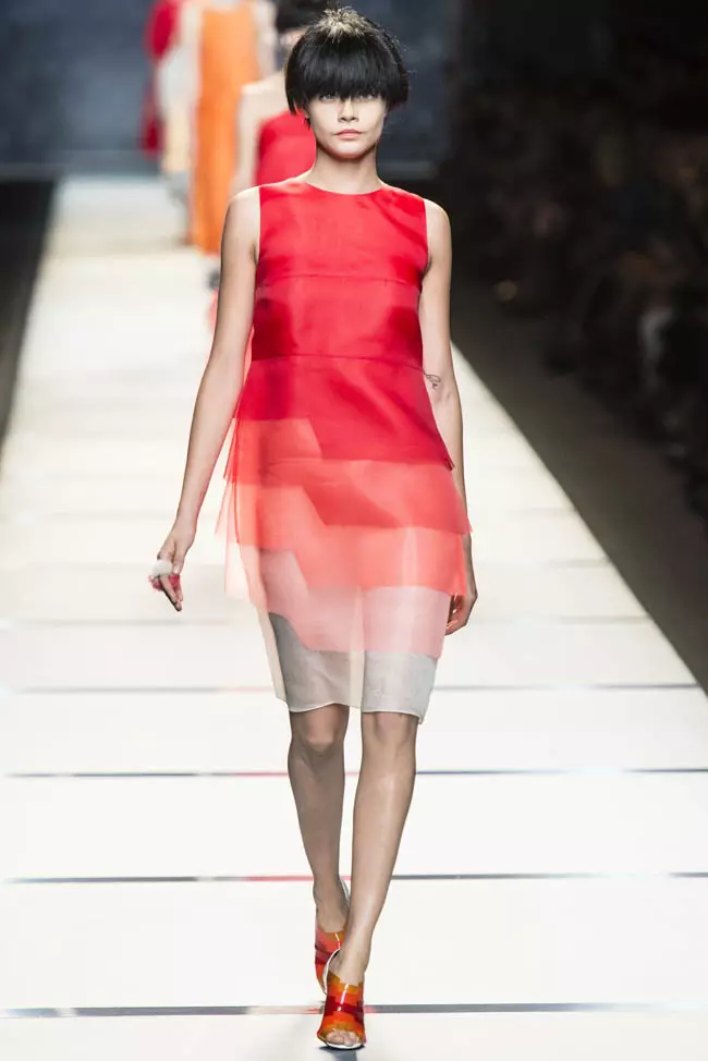 Fendi Bahar 2014 | Milanyň moda hepdeligi