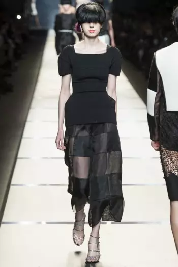 Fendi Orisun omi 2014 | Milan Fashion Osu