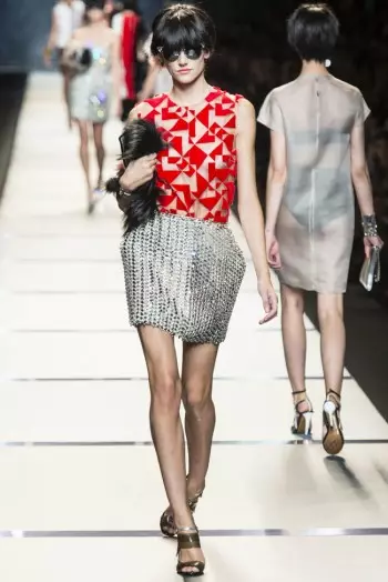 Fendi pomlad 2014 | Teden mode v Milanu