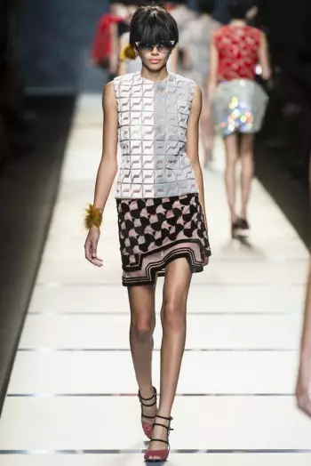 Fendi Primavera 2014 | Semana da moda de Milán