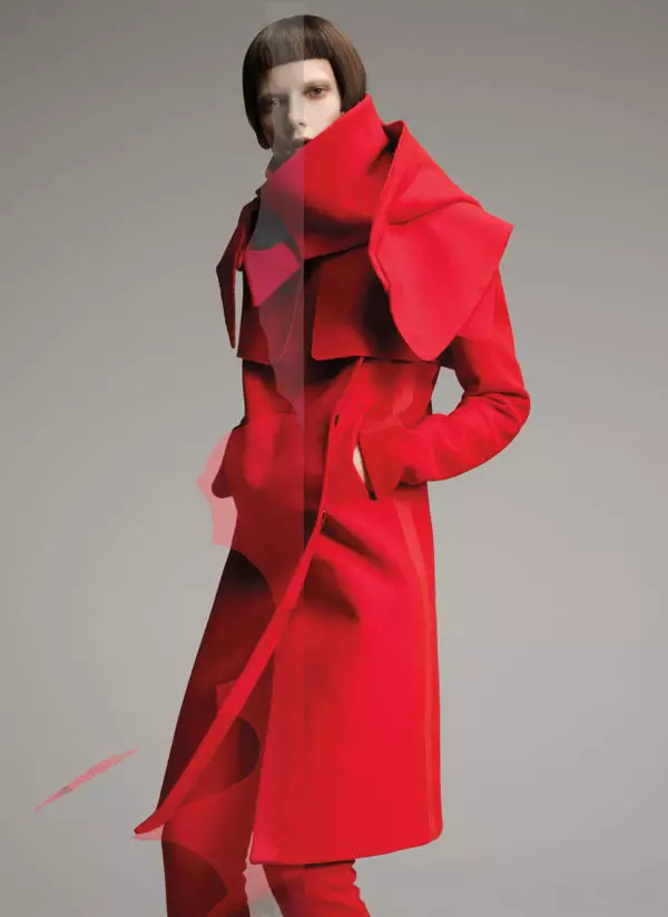 Costume National Fall 2011 Campaign | Valerija Kelava od Glena Luchforda