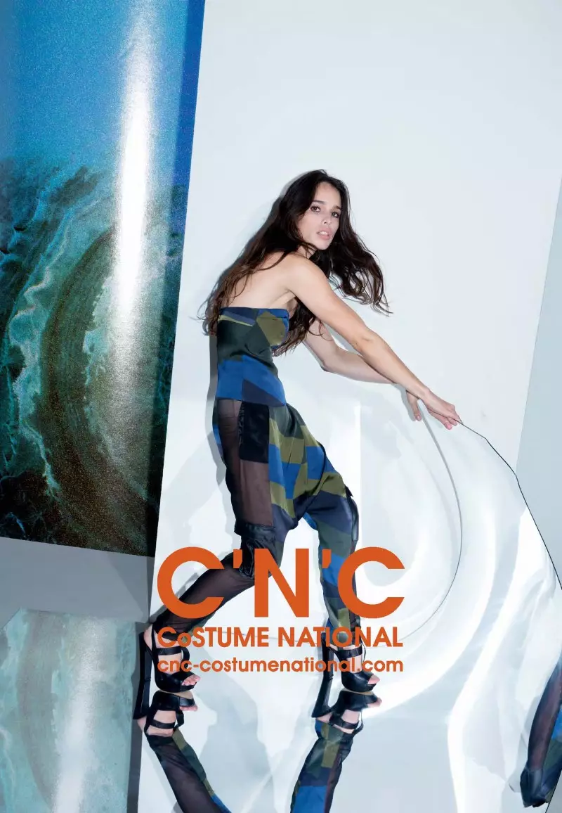 „C'N'C Costume National Taps“ Chelsea Tyler savo 2013 m. pavasario kampanijoje