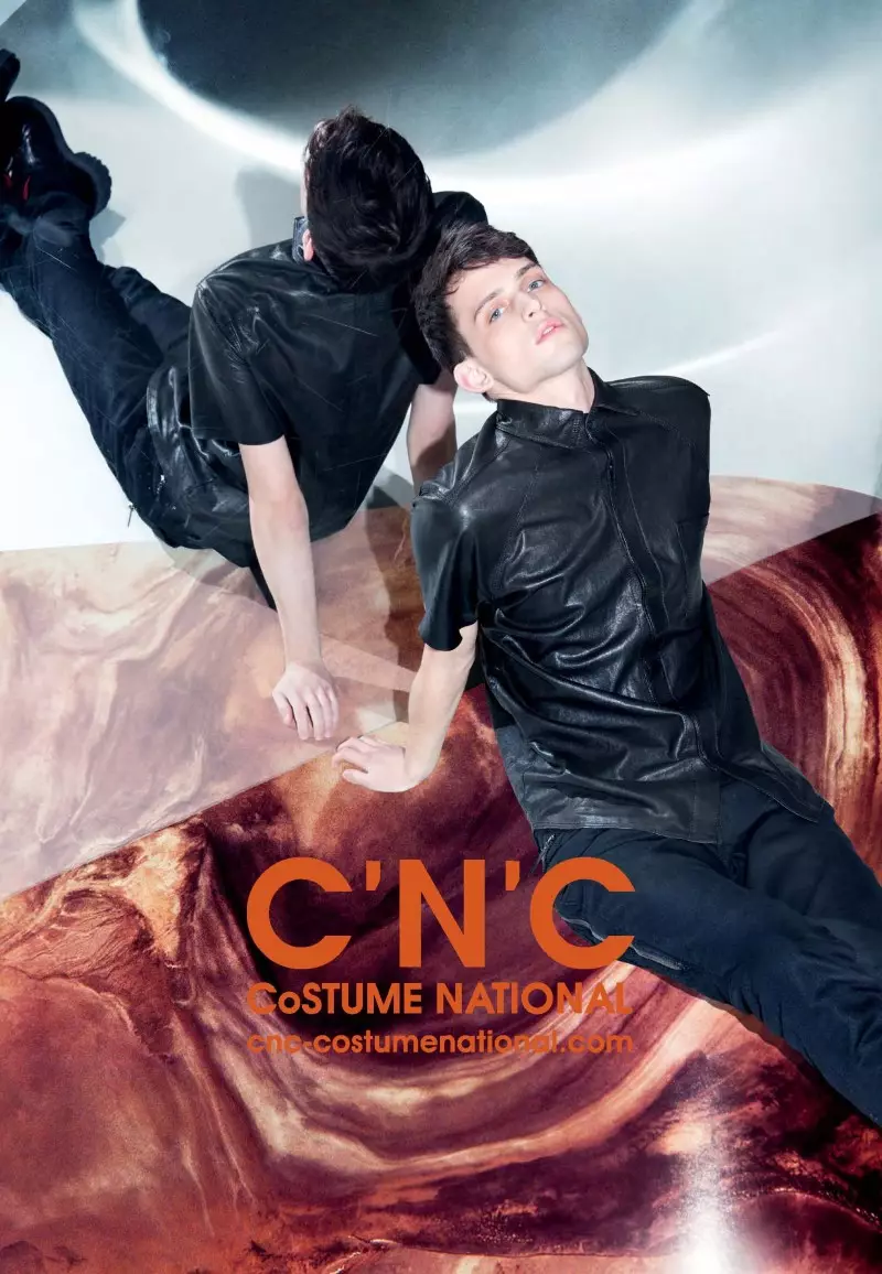 C'N'C Costume National Taps Chelsea Tyler لحملتها لربيع 2013