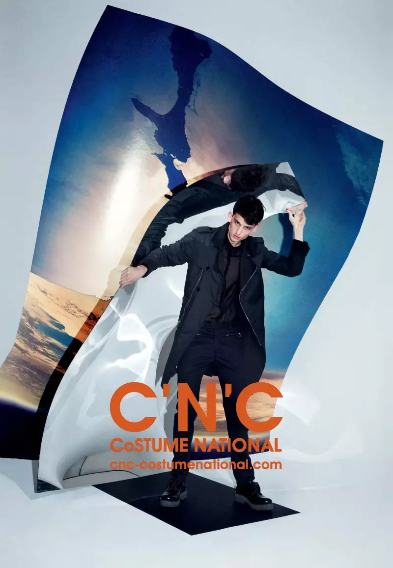 C'N'C Costume National taps Chelsea Tyler ສໍາລັບແຄມເປນພາກຮຽນ spring 2013 ຂອງຕົນ