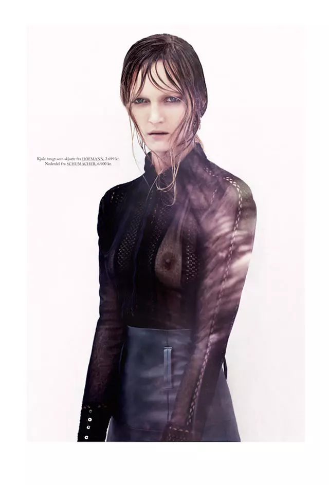 U-Honer Akrawi Uthwebule u-Theres Alexandersson ku-Darkly Romantic Looks for Eurowoman