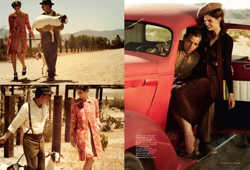 Kendra Spears por Will Davidson para Harper's Bazaar Austrália