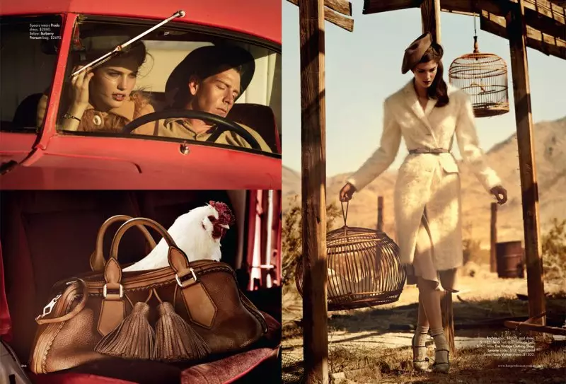 Harper's Bazaar Australia üçün Will Davidson tərəfindən Kendra Spirs