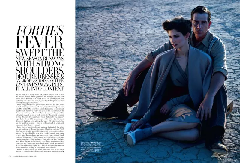 Harper's Bazaar Australia အတွက် Will Davidson မှ Kendra Spears