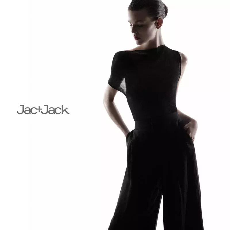 Ruby Jean Wilson សម្រាប់យុទ្ធនាការ Jac + Jack Fall 2012 ដោយ Stephen Ward