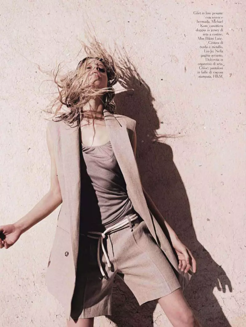 Milana Keller by Nadir for Amica มิถุนายน 2011