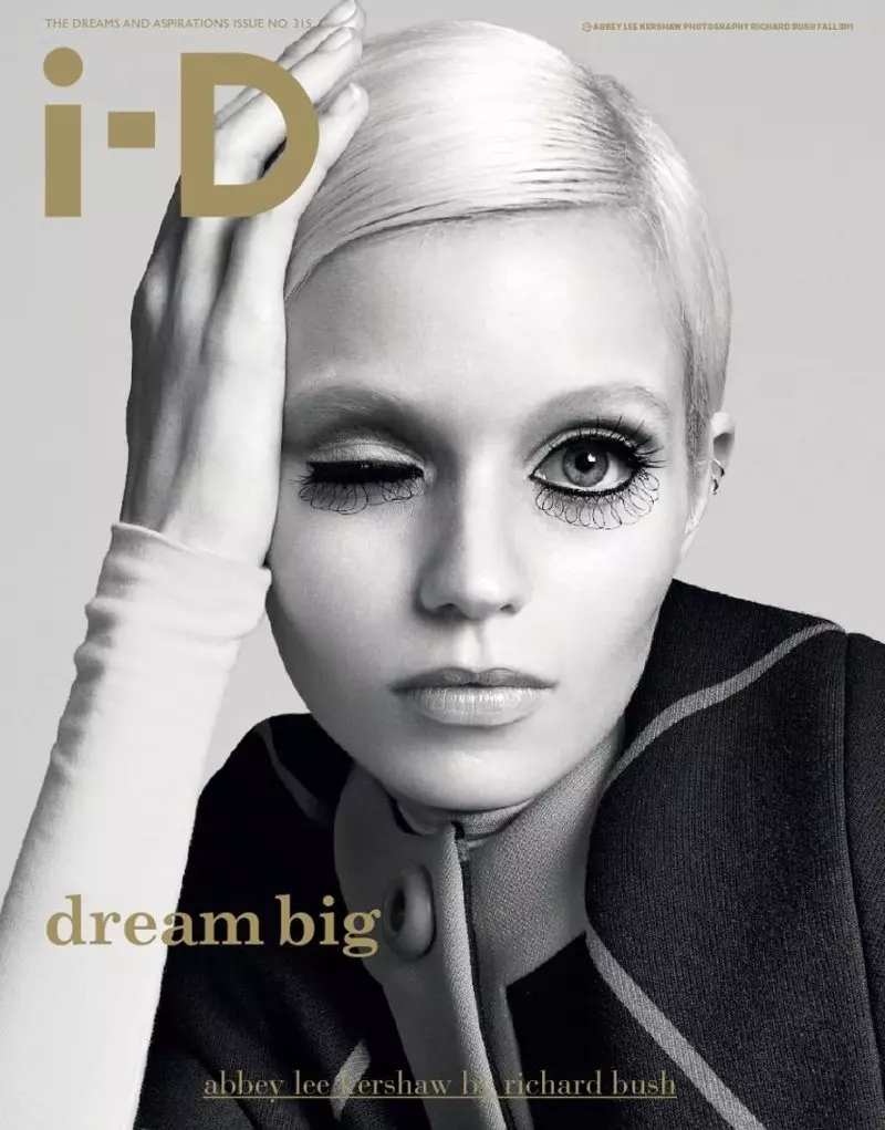 Lara Stone, Abbey Lee Kershaw, Fei Fei Sun dhe Carine Roitfeld Kopertina i-D Vjeshtë 2011