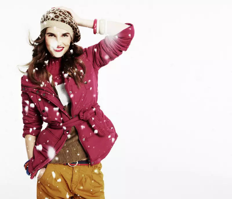 Giedre Dukauskaite de David Dunan para Blanco Christmas Campaign