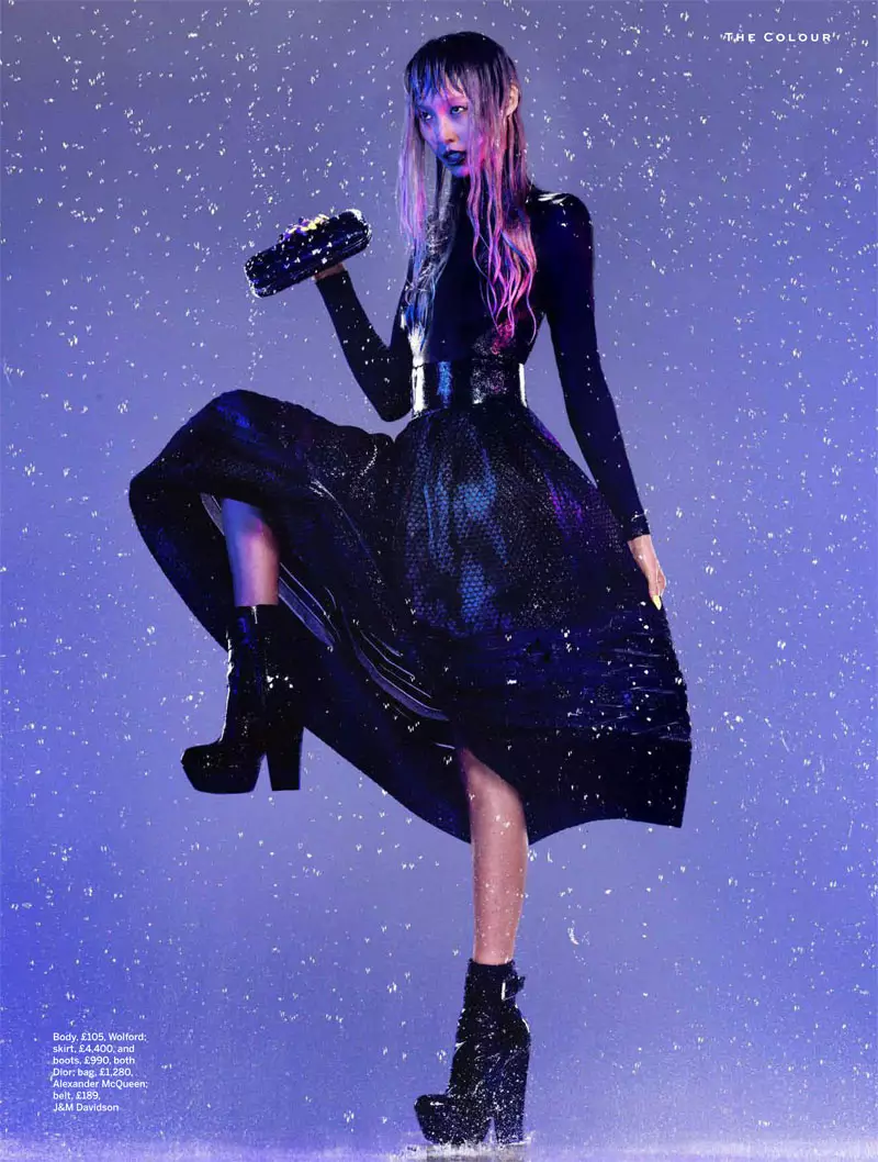 Ο John-Paul Pietrus Captures Purple Rain για το περιοδικό Stylist A/W 2012