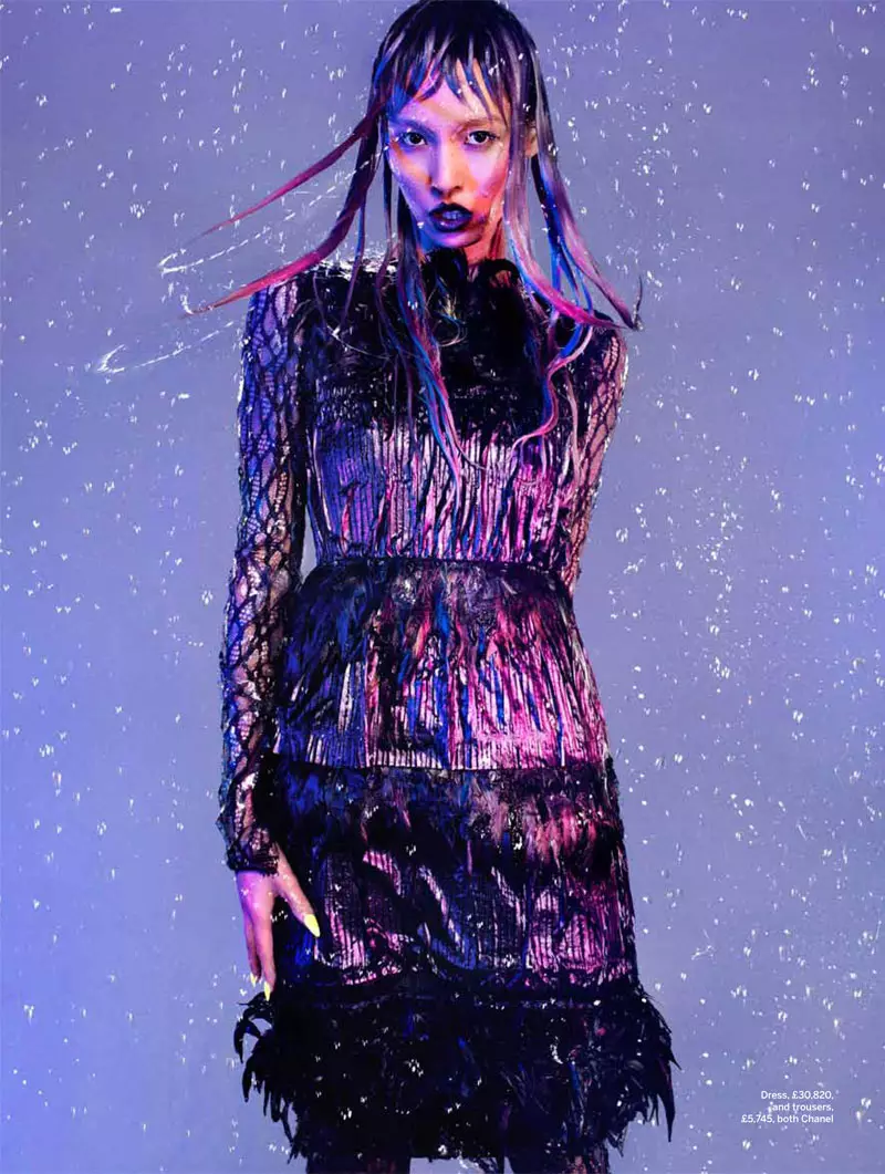 Ο John-Paul Pietrus Captures Purple Rain για το περιοδικό Stylist A/W 2012