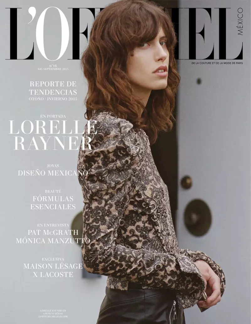 Լորել Ռեյները կրում է Louis Vuitton-ը L'Officiel Mexico-ի սեպտեմբերյան շապիկի համար