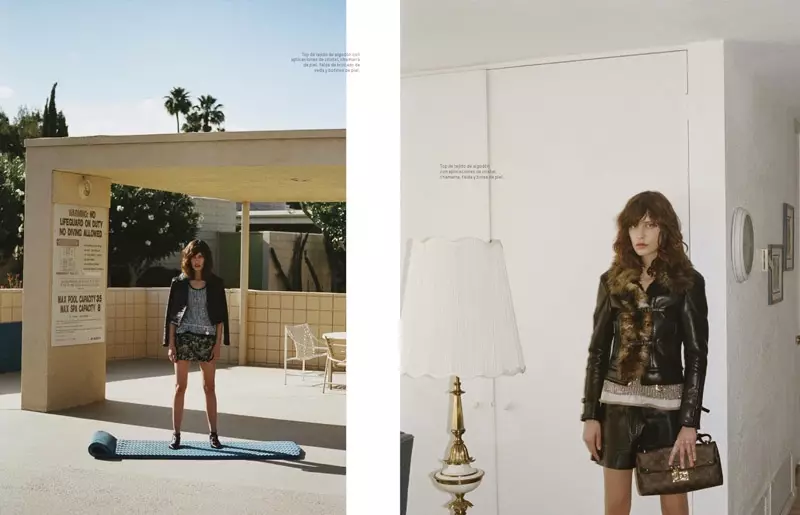 Lorelle Rayner draagt Louis Vuitton voor L'Officiel Mexico's September Cover Story