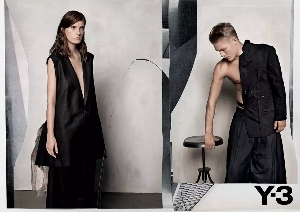 Valerija Kelava 為 Collier Schorr 的 Y-3 2012 春季廣告系列