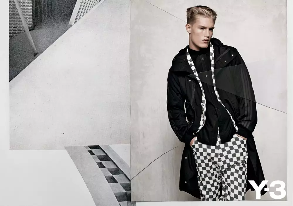 UValerija Kelava we-Y-3 Spring 2012 Campaign nguCollier Schorr