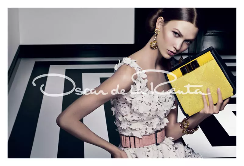 Karlie Kloss para sa Oscar de la Renta Spring 2012 Campaign ni Craig McDean