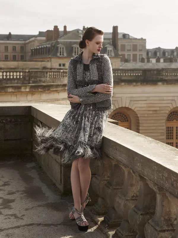 Anastasia Kuznetsova de Wee Khim en Chanel para Nuyou abril de 2011