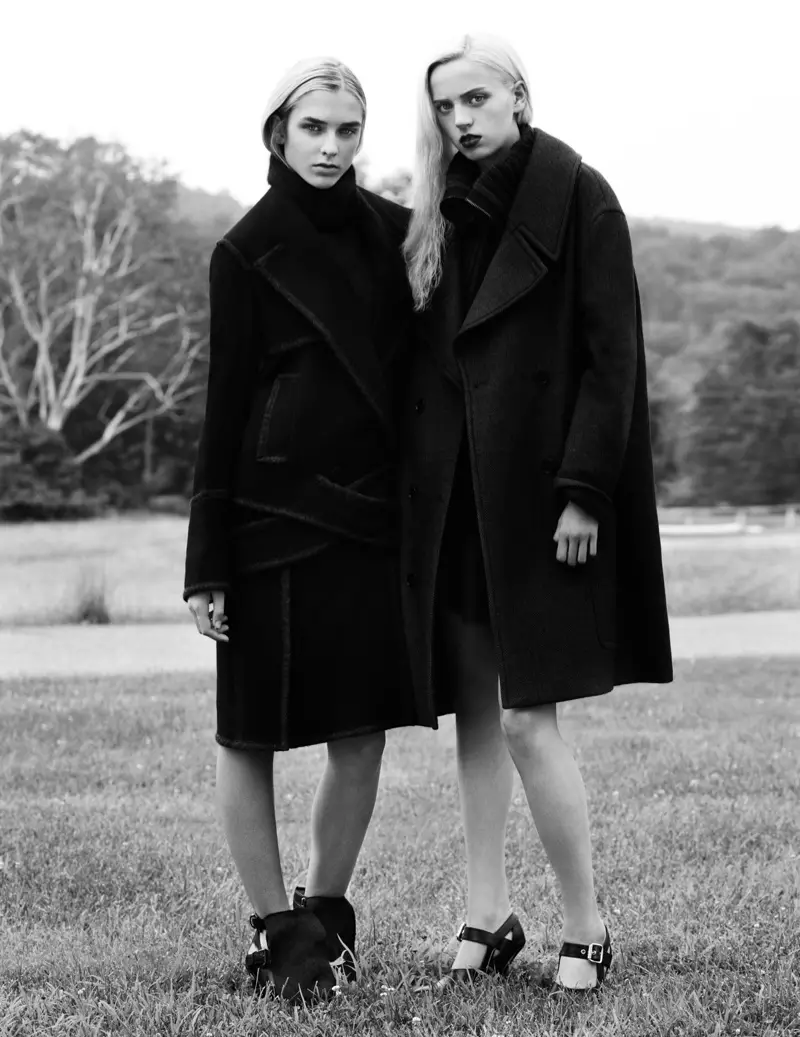 Aingeru Zorita Pafas Tough Girl Chic por Hunger Magazine