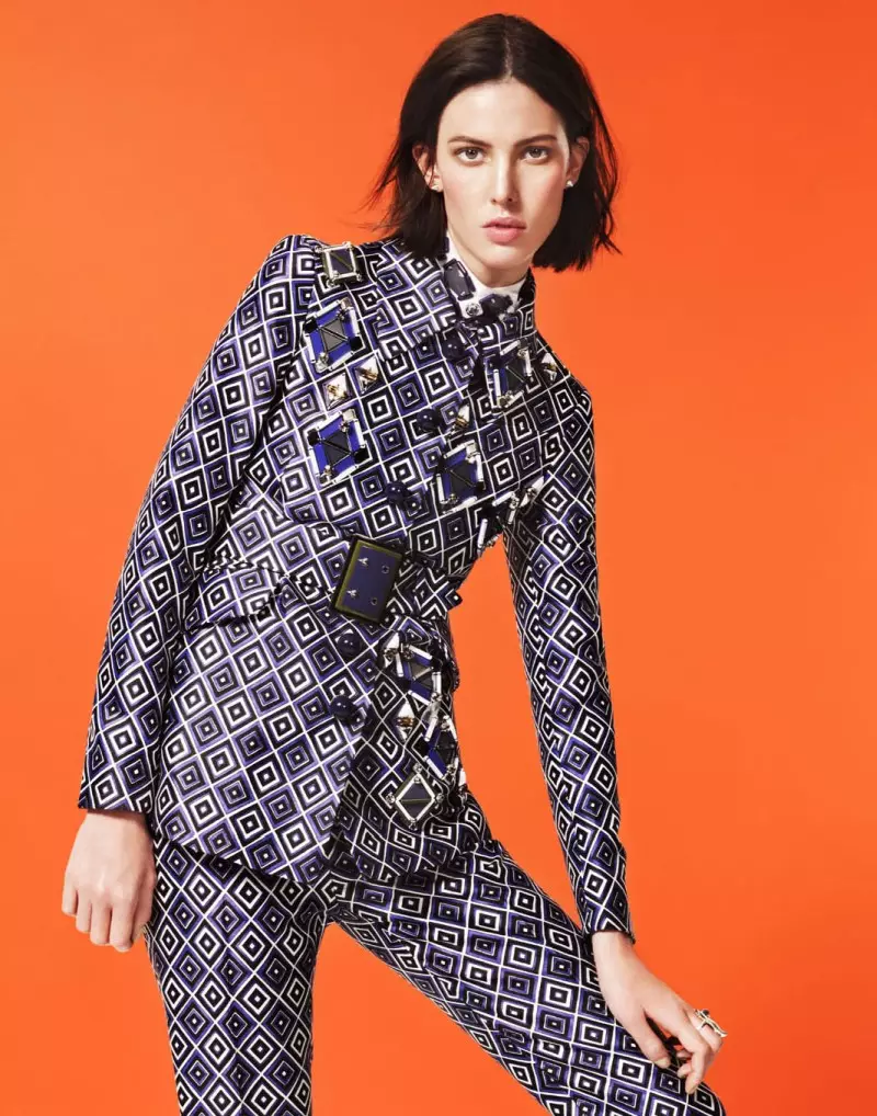 Ruby Aldridge Dons Standout Fall Looks for V Spain, Lensed by Aingeru Zorita