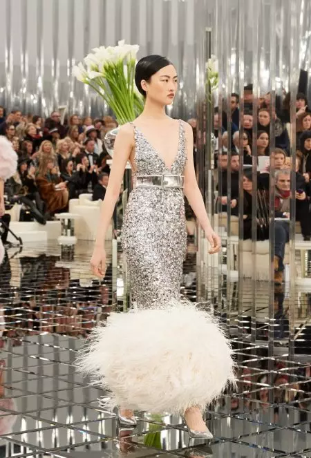 Chanel Haute Couture ідэальна адпаліраваны для вясны 2017 года