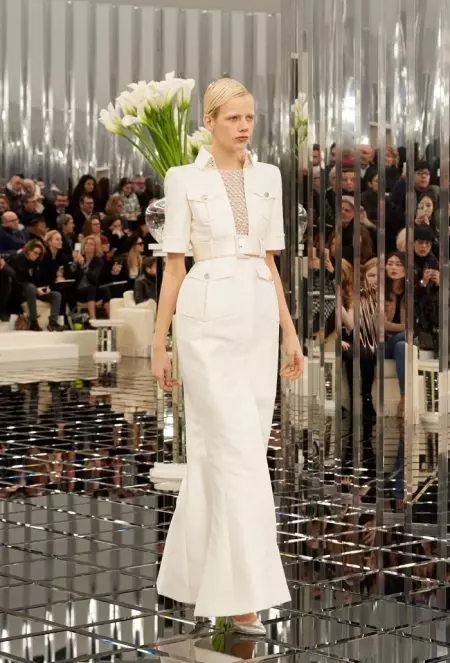 Chanel Haute Couture dipoles kanthi sampurna kanggo musim semi 2017