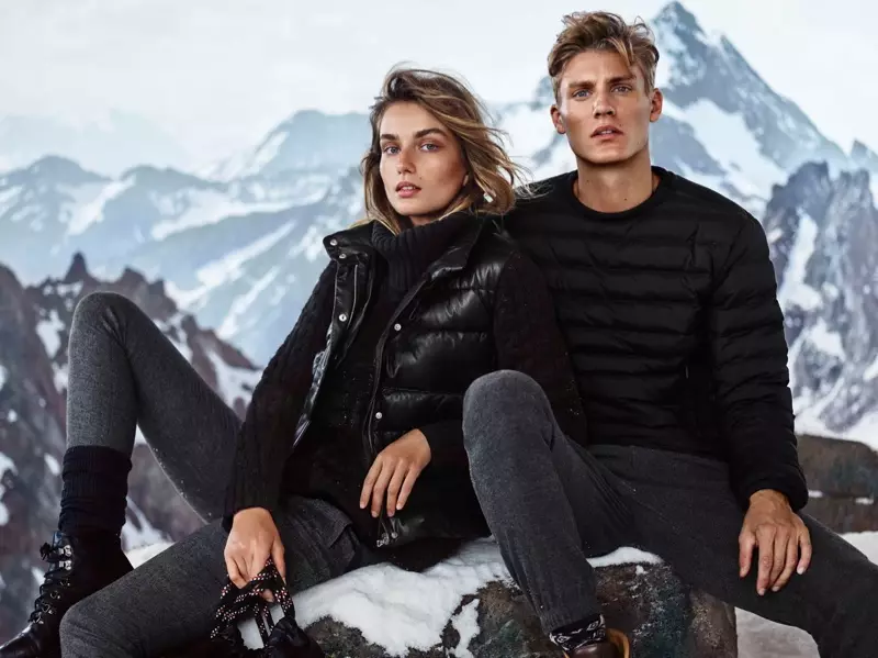 Massimo Dutti ने 2015 साठी त्याचे Apres Ski संकलन रिलीज केले