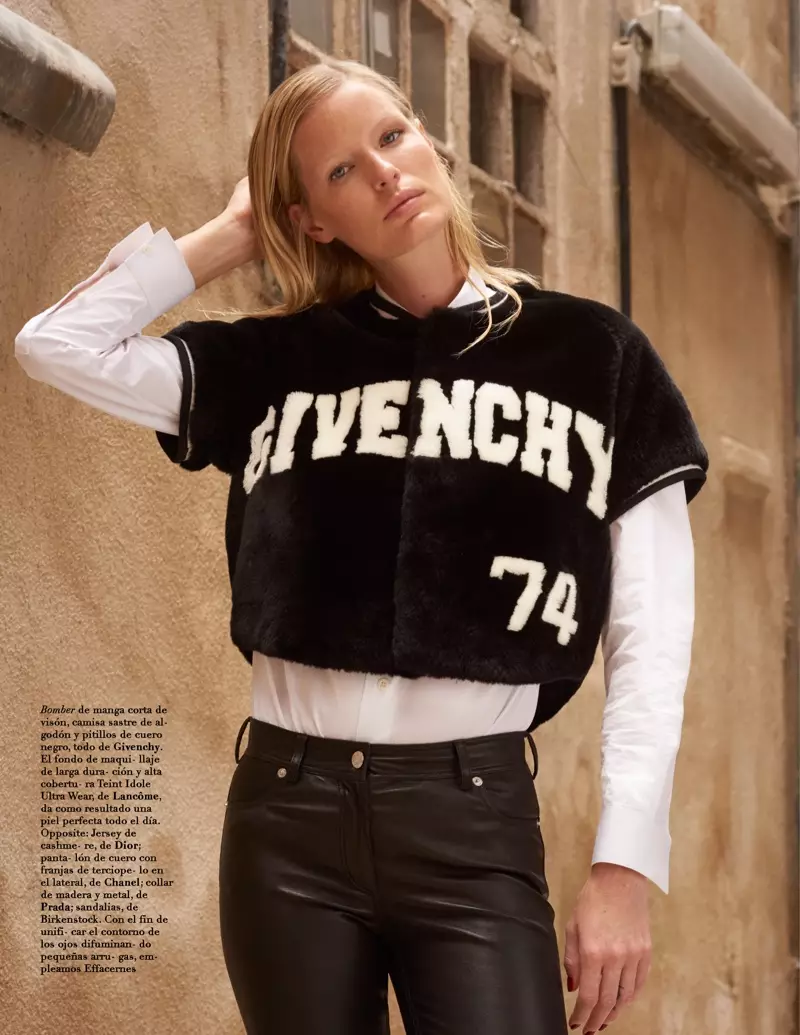 Caroline Winberg nosi pre-fall stile za Marie Claire v Španiji