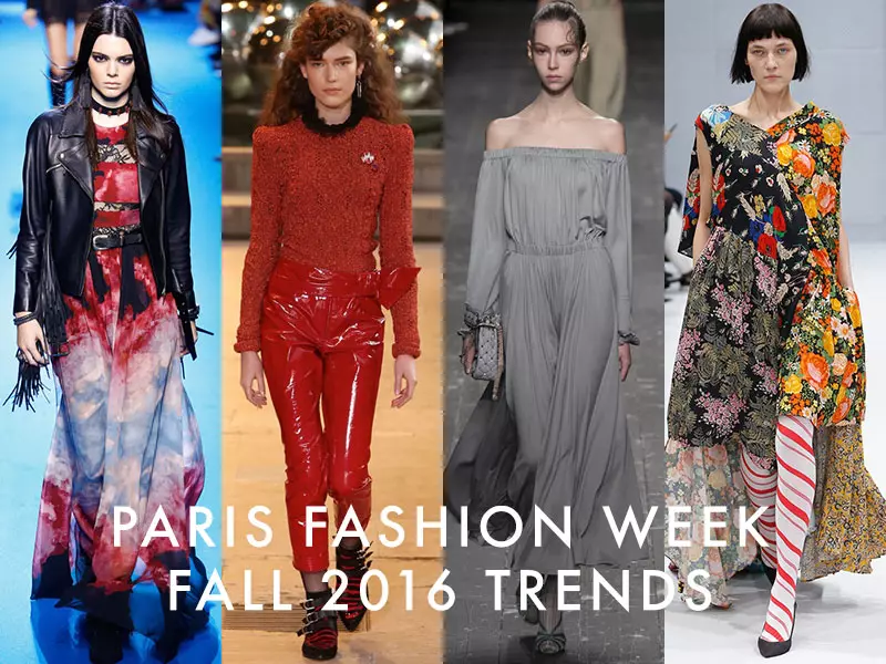 Paris Fashion Week Fall 2016 Trends