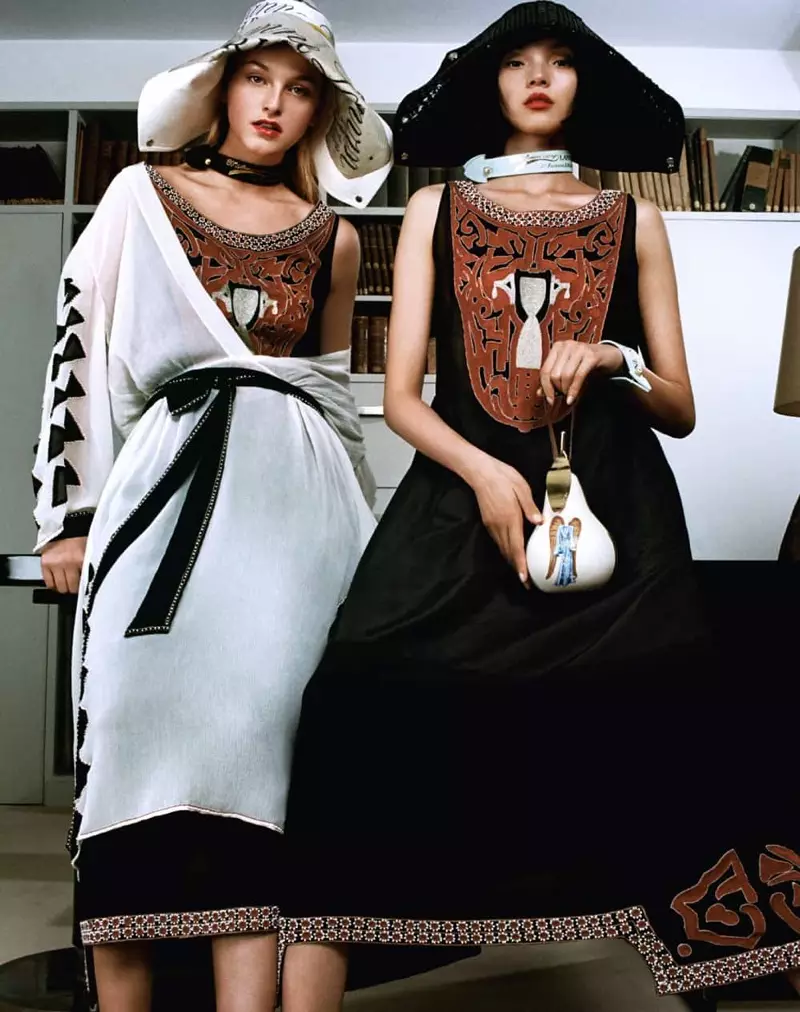 Lanvin 130th Ib Xyoo Capsule Campaign