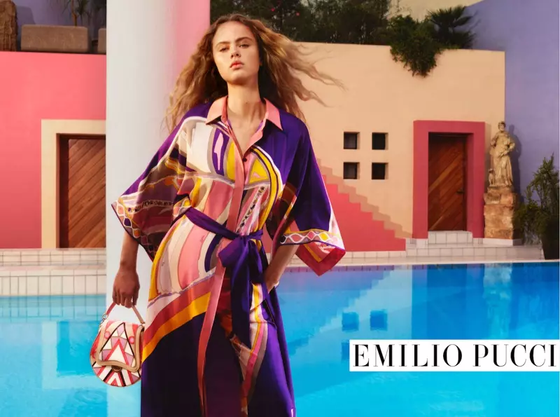 Olivia Vinten glumi u kampanji Emilio Pucci proljeće-ljeto 2020