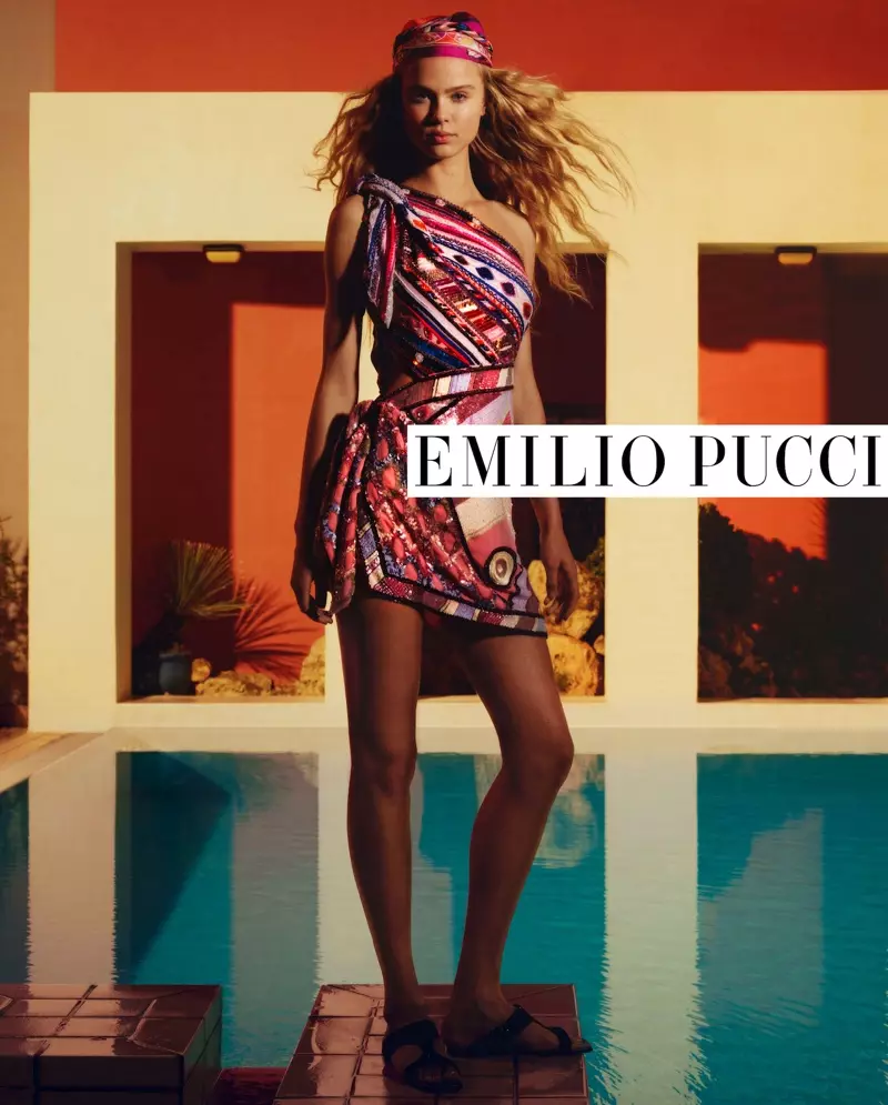 Nakatuon si Emilio Pucci sa mga print na may spring-summer 2020 campaign