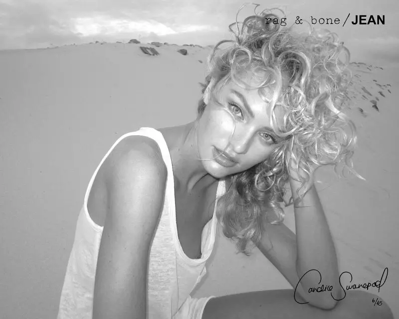 Candice Swanepoel para a campaña Rag & Bone Outono 2011