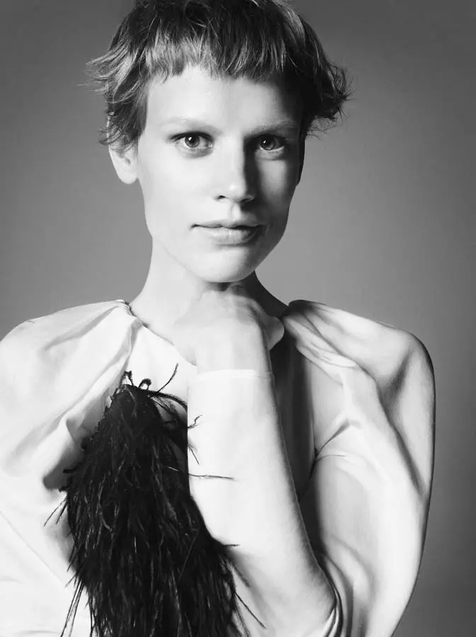 Saskia de Brauw a Zara 2011. őszi kampányához, David Sims