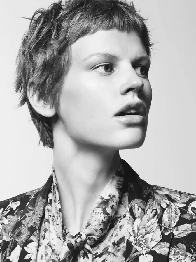 Saskia de Brauw para sa Zara Fall 2011 Campaign ni David Sims