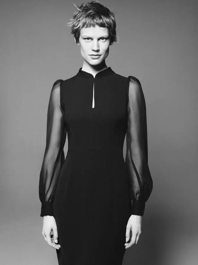 Саския де Брау для рекламной кампании Zara Fall 2011 Дэвида Симса