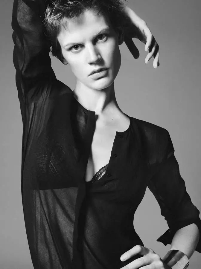 Saskia de Brauw for Zara høst 2011-kampanje av David Sims