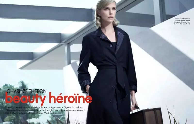 Charlize Theron ku Mark Seliger pikeun Elle France Januari 2012