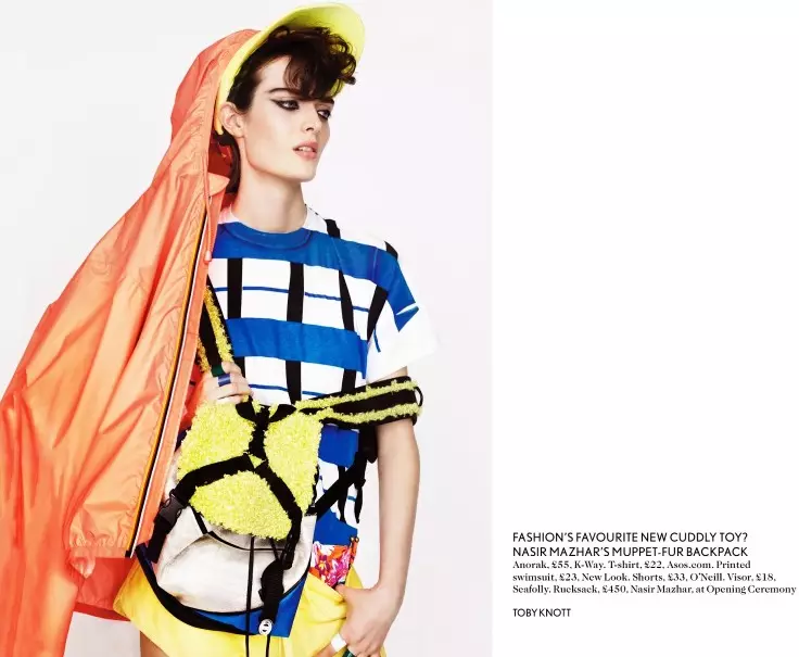 Sam Rollinson Tertukar untuk Fitur Miss Vogue oleh Toby Knott