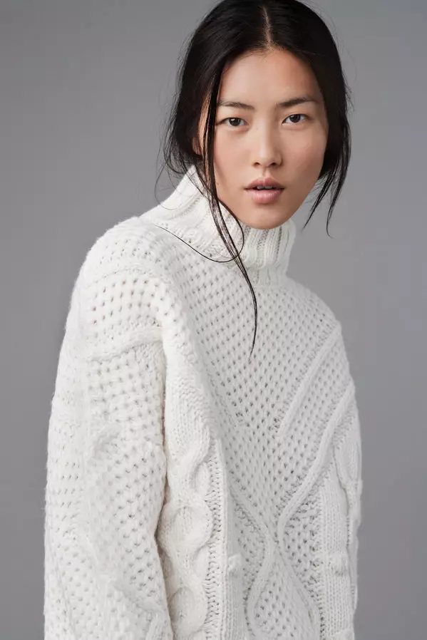 Liu Wen Plays It Cool kanggo Zara's August 2012 Lookbook