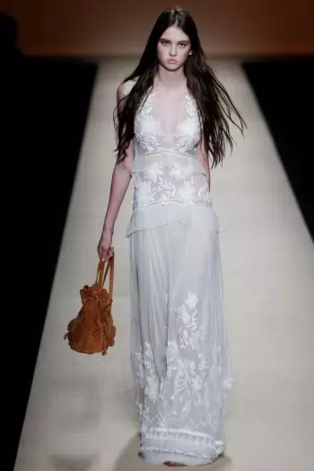 Alberta Ferretti Earrach 2015: Bohemian rómánsúil