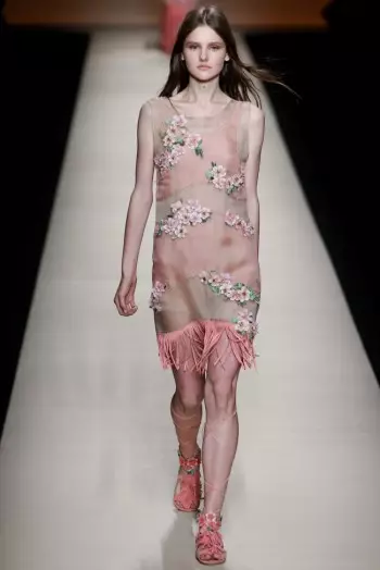 Alberta Ferretti Frühling 2015: Romantischer Bohème