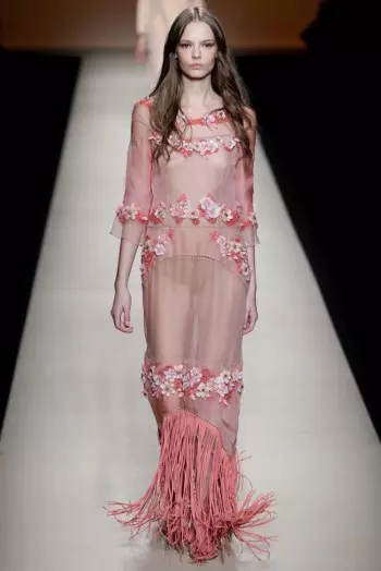 Alberta Ferretti 2015eko udaberria: Bohemio erromantikoa