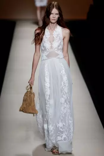 Alberta Ferretti Forår 2015: Romantisk Bohemian