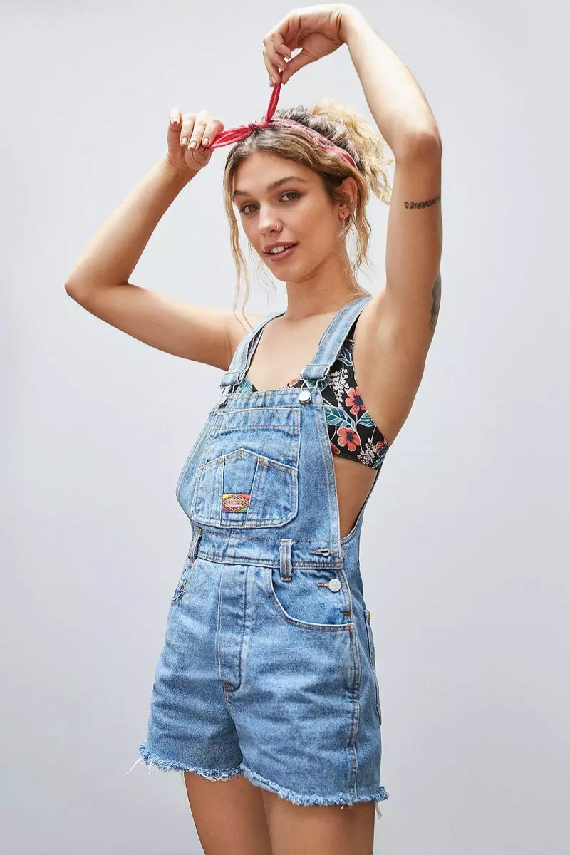 Urban Renewal Recycled 90's Shortall Overall
