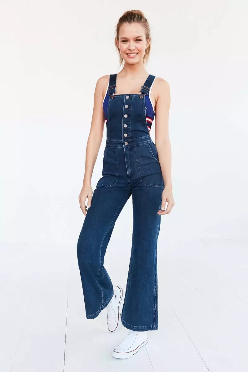 Wrangler High Rise Bell Bottom Overall