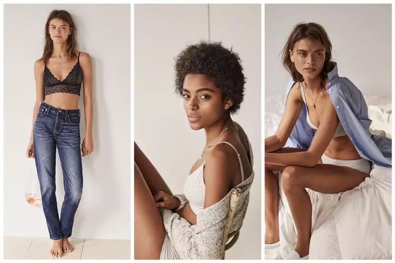 Dyqan për të brendshme femrash Madewell Intimates